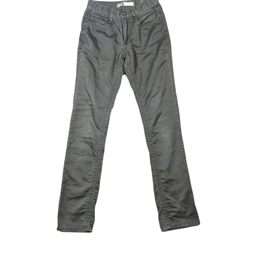 BKE Buckle Gray Jake Straight Leg dress or casual pants 28L 33" long